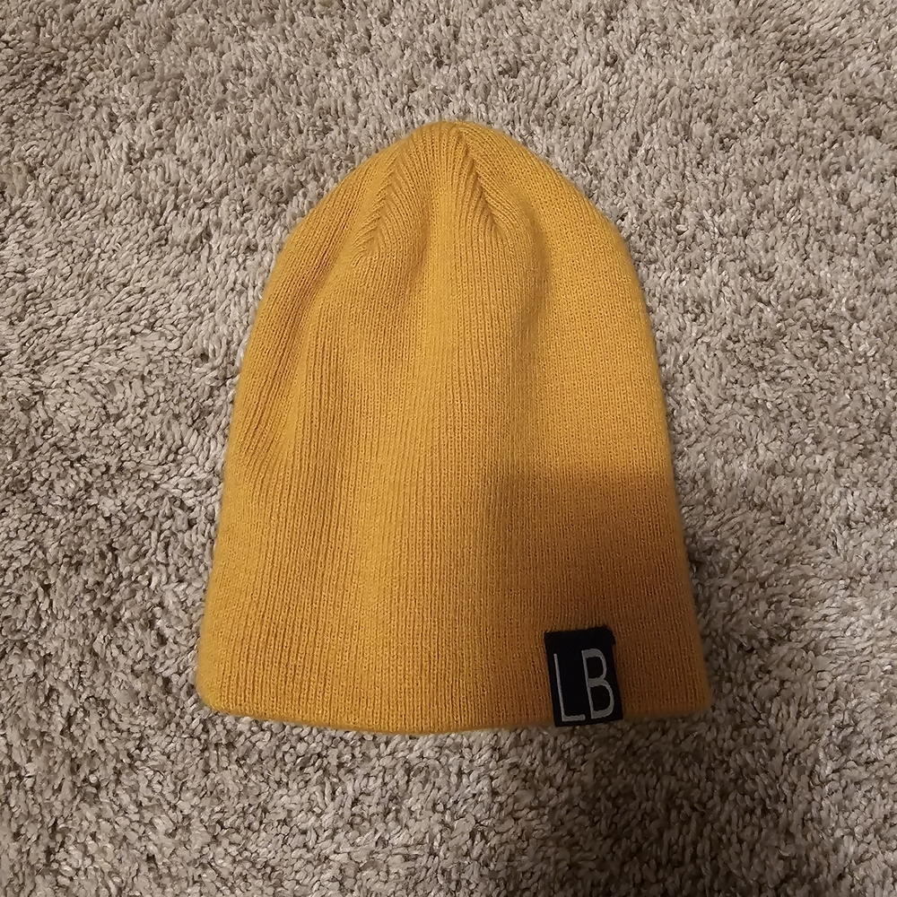 Little Bipsy Mustard Knit Beanie